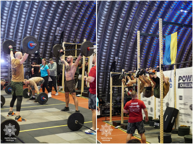 Перемогли на всеукраїнських змаганнях CrossFit Power Challenge харківські патрульні: Новини Харкова